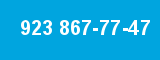 923 867-77-47 923 867-77-47
